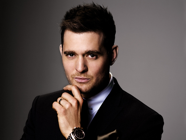 Michael Bublè, cantante, interprete e compositore, considerato l'eredi di Frank Sinatra.